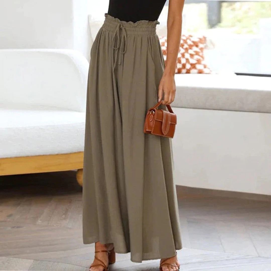 WW | Elegante Damenhose mit fließendem Stoff