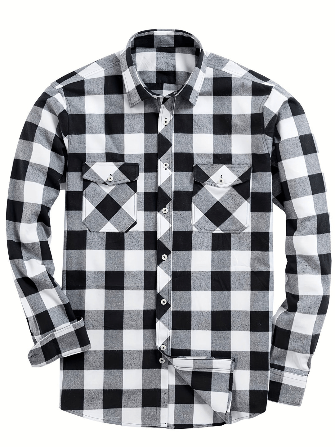 WW | Freizeit Herren Bluse mit Lumberjack-Print