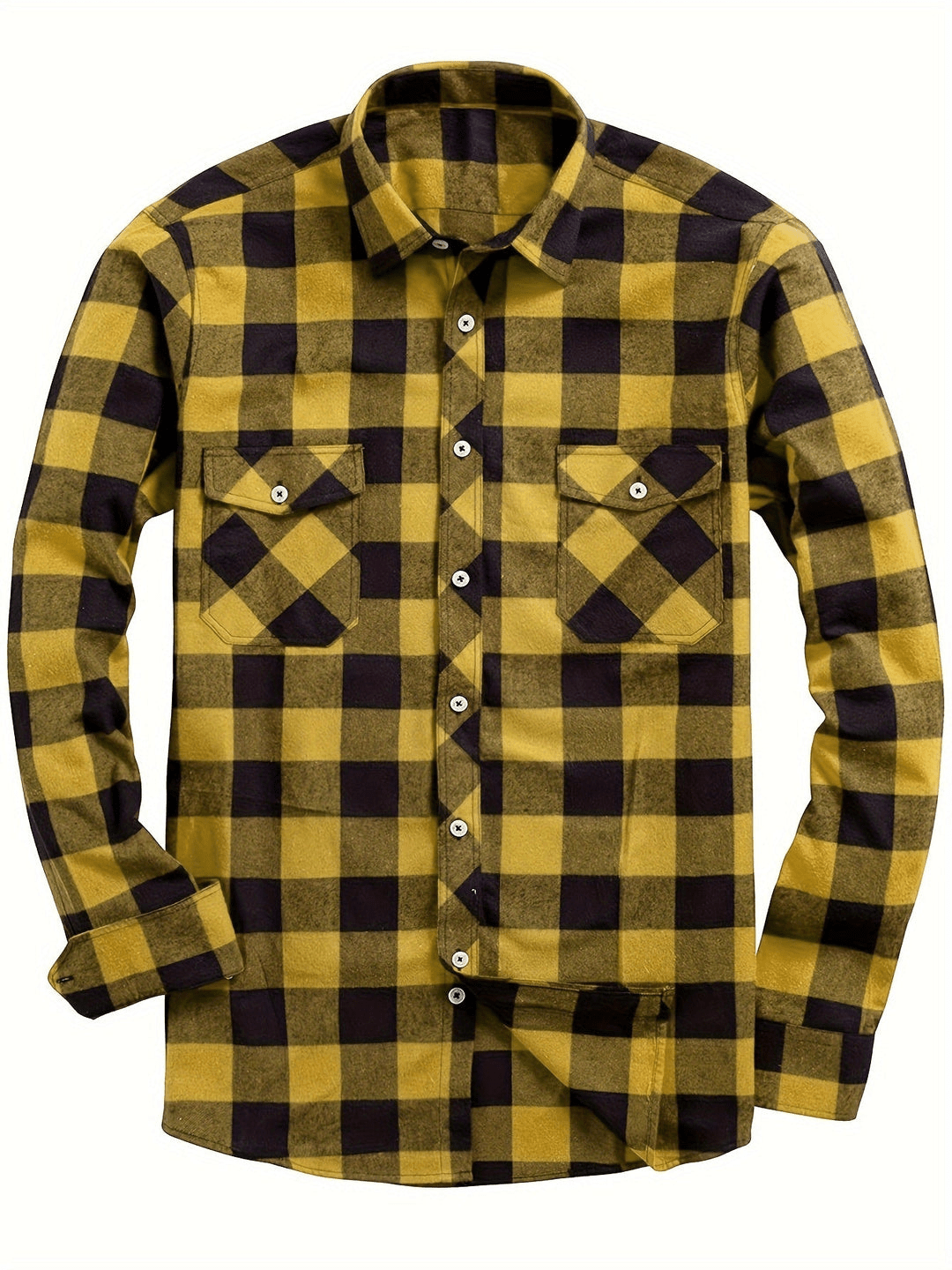 WW | Freizeit Herren Bluse mit Lumberjack-Print