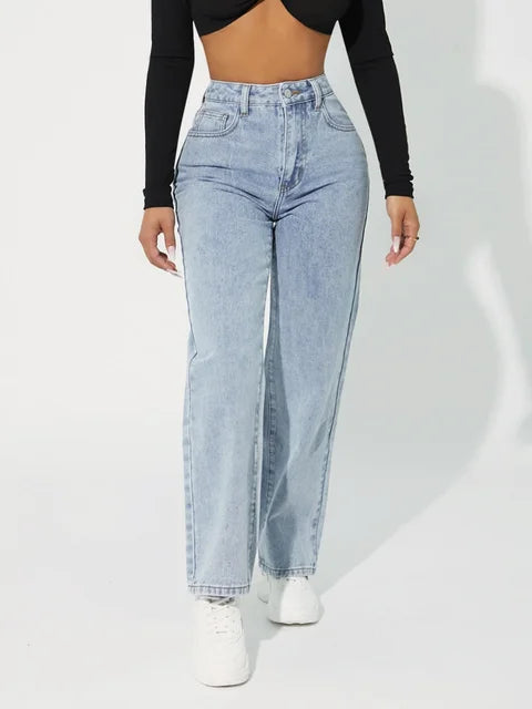WW | High-Waisted Denim Jeans