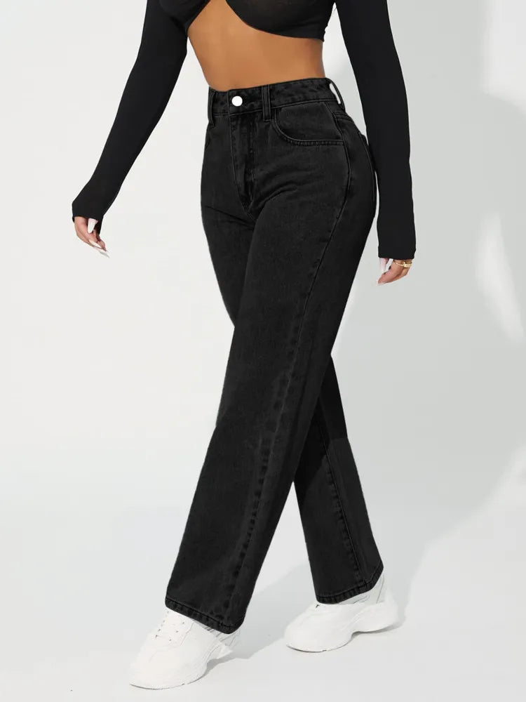 WW | High-Waisted Denim Jeans