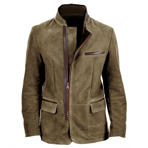 WW | Wildleder Winter Warme Jacke