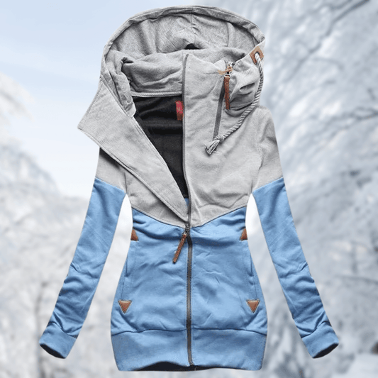 WW | Sportjacke mit Kapuze und farbigen Details - Perfekt für Freizeitaktivitäten für Frauen
