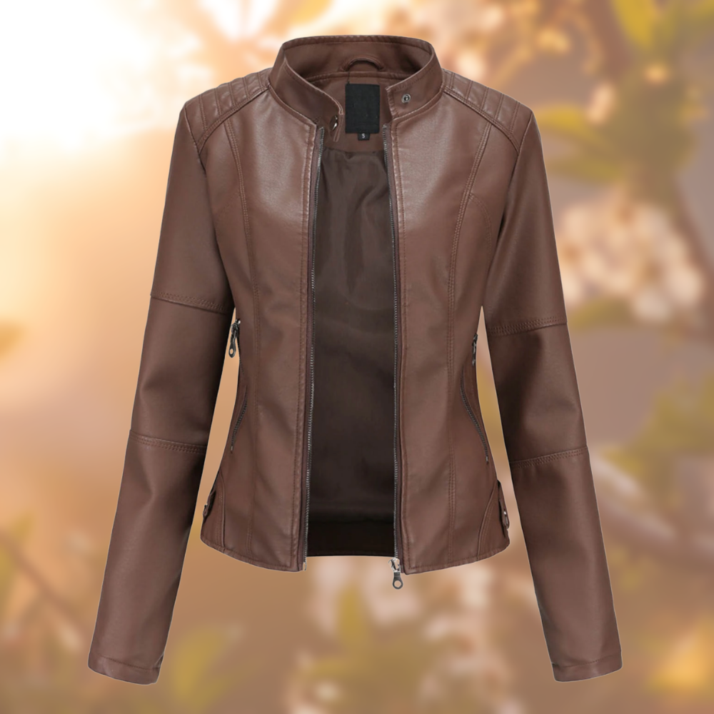 WW | Stilvolle Lederjacke für Frauen