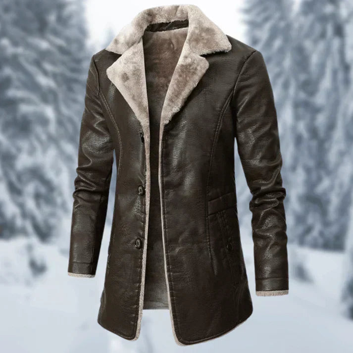 WW | warme herren - fleece - winterjacke