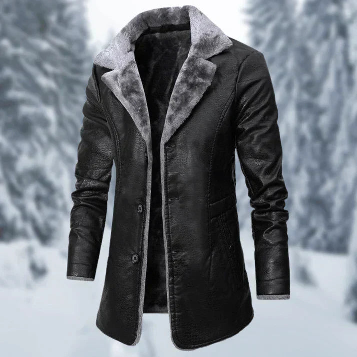 WW | warme herren - fleece - winterjacke