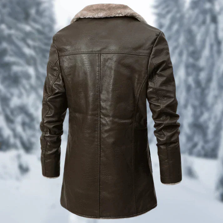 WW | warme herren - fleece - winterjacke