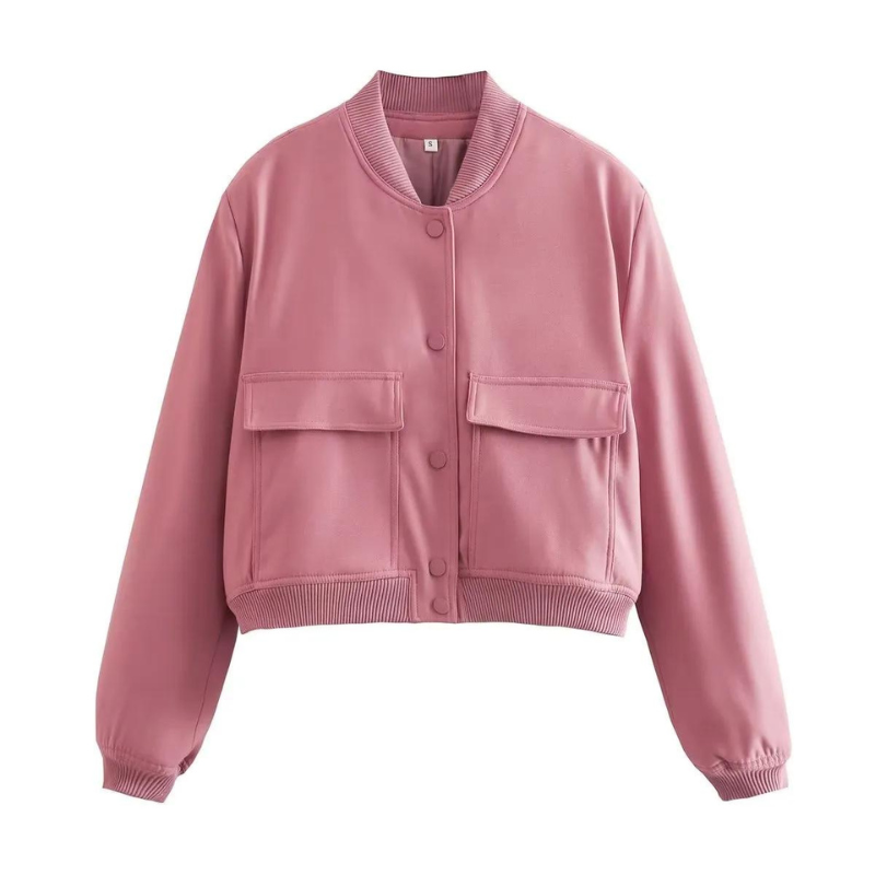 WW | Bomber Jacket with Pockets Regular Fit Essential