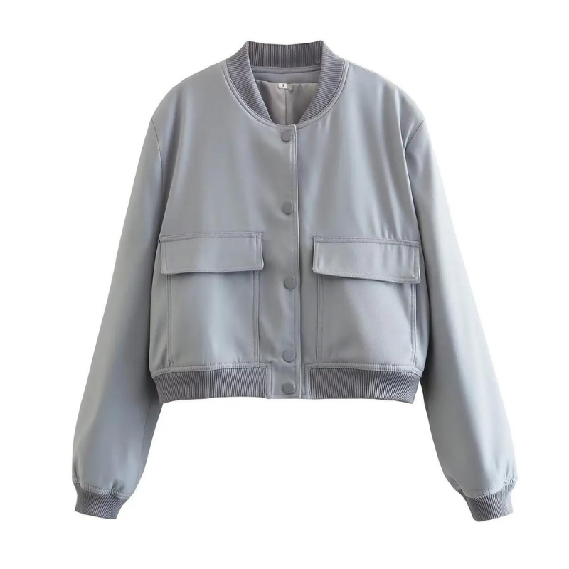 WW | Bomber Jacket with Pockets Regular Fit Essential