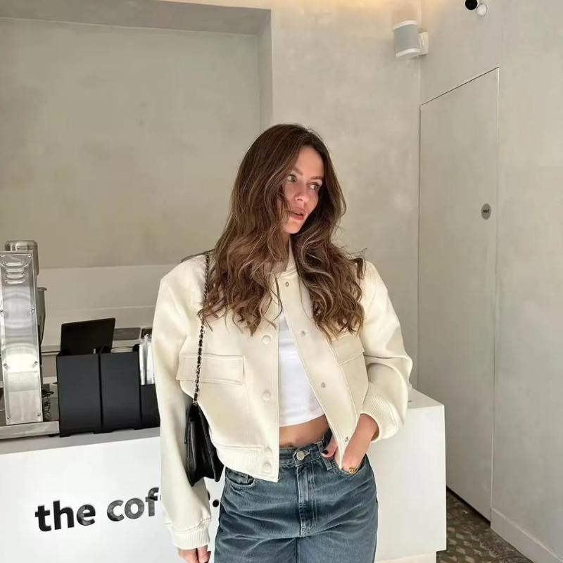 WW | Bomber Jacket with Pockets Regular Fit Essential