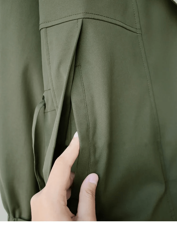 WW | Tone Kontrastjacke - Leichter Stoff - Lässige Passform - Moderner Freizeitstil