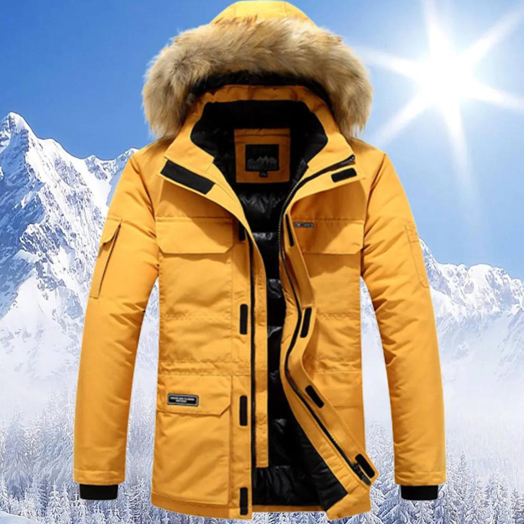 WW | Winterparka mit Kapuze für Herren Warm