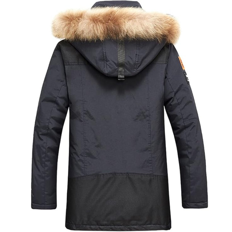 WW | Winterparka mit Kapuze für Herren Warm