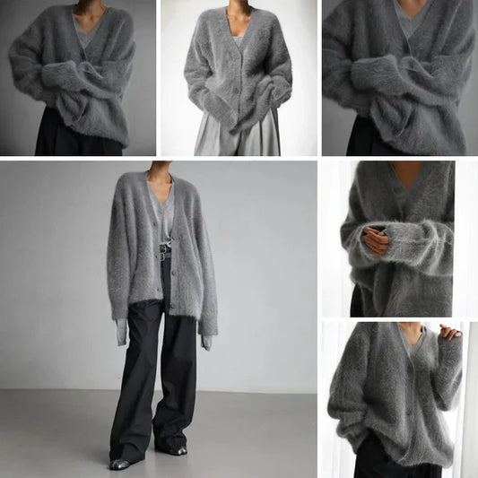 WW | Eleganter Retro-Pullover mit Knöpfen