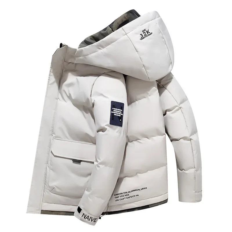 WW | Herren Winter Daunenjacke - Mit Kapuze