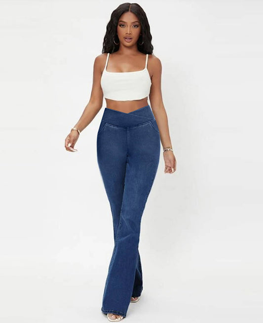 WW | Dehnbare Jeans mit hoher Taille