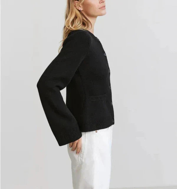 WW | Cardigan Chic in Elfenbein Einfach und Bequem