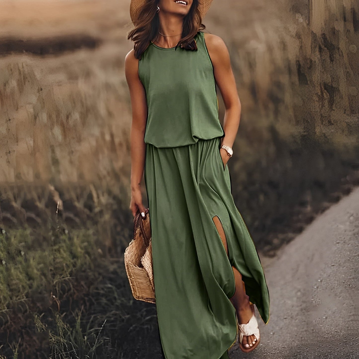 WW | Elegant Colorful Dress