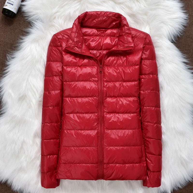 WW | Kapuze Leichtgewicht Pufferjacke Winterjacken Damen