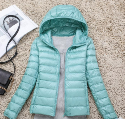 WW | Kapuze Leichtgewicht Pufferjacke Winterjacken Damen