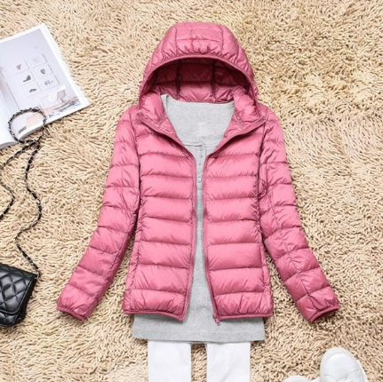 WW | Kapuze Leichtgewicht Pufferjacke Winterjacken Damen