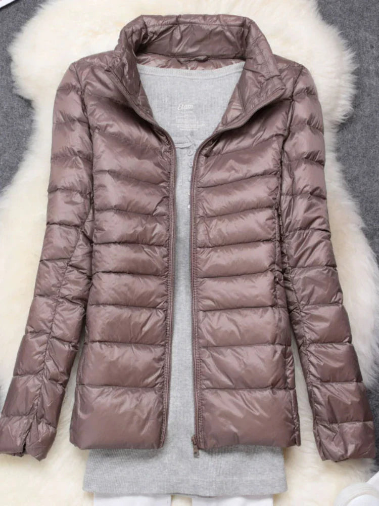 WW | Kapuze Leichtgewicht Pufferjacke Winterjacken Damen