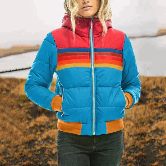 WW | Outdoor Kapuze Pufferjacke Winterjacken Frauen