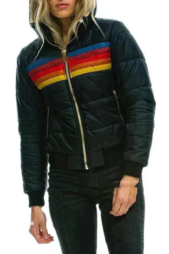 WW | Outdoor Kapuze Pufferjacke Winterjacken Frauen