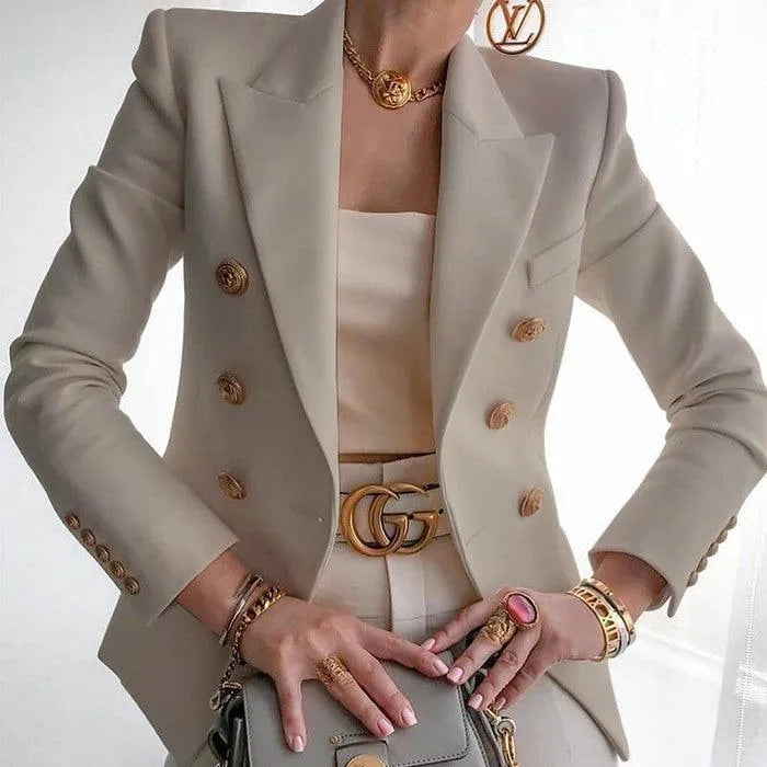 WW | Blazer Bequem Elegante Hochwertige Materialien Perfekt für Geschäft und Abendveranstaltungen
