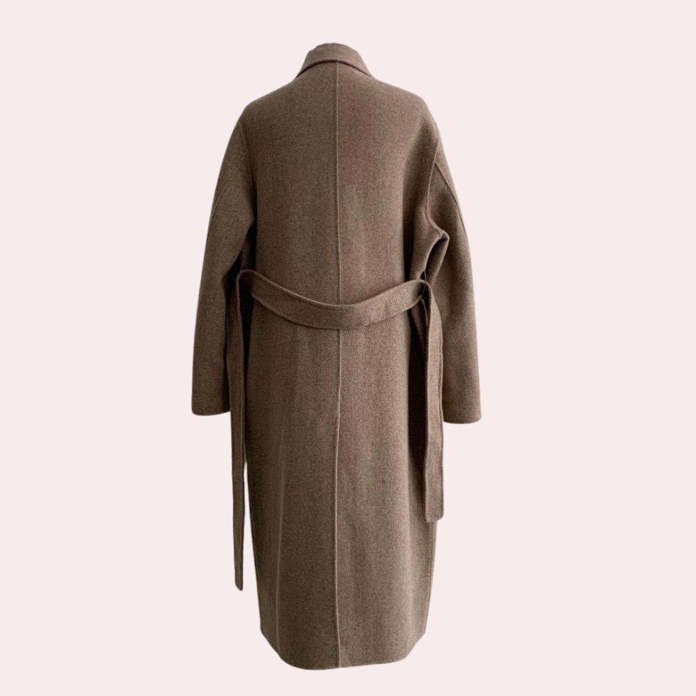 WW | Winter Coat with Belt Straight Fit