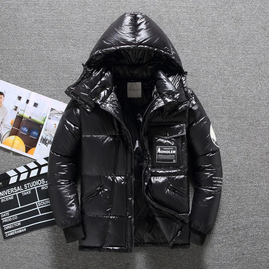 WW | Herren Winter Steppjacke mit Kapuze
