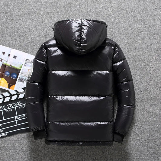 WW | Herren Winter Steppjacke mit Kapuze