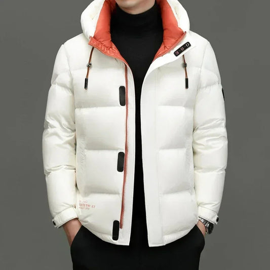 WW | Winter Steppjacke für Herren Mit Kapuze