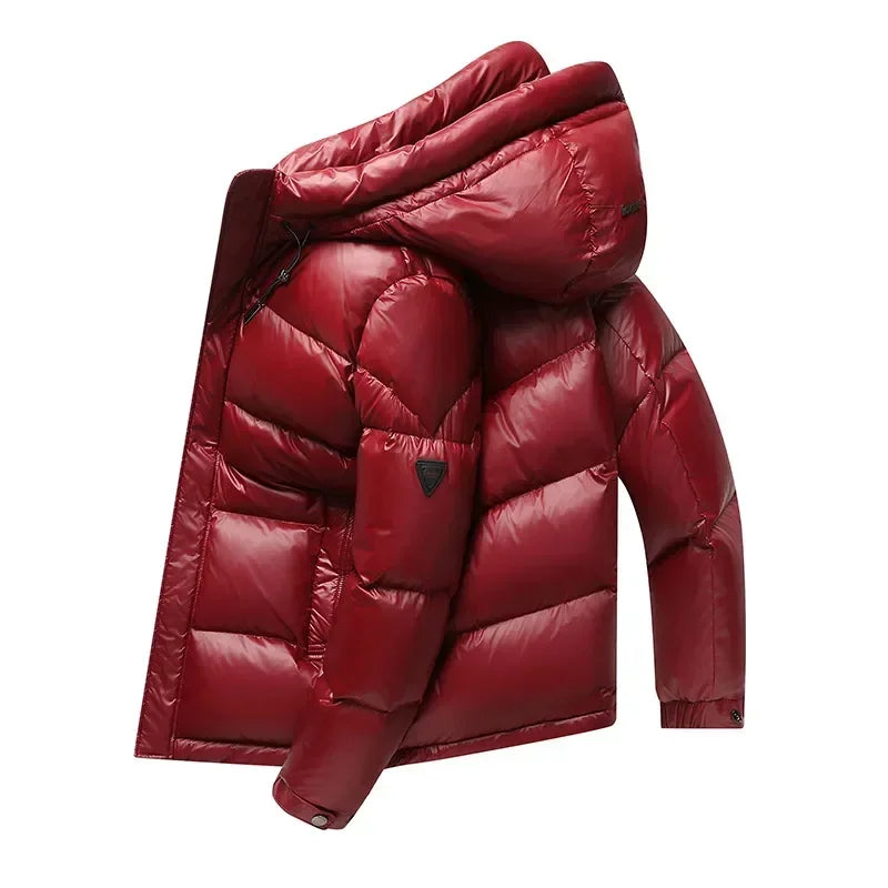 WW | Winter Steppjacke für Herren Mit Kapuze