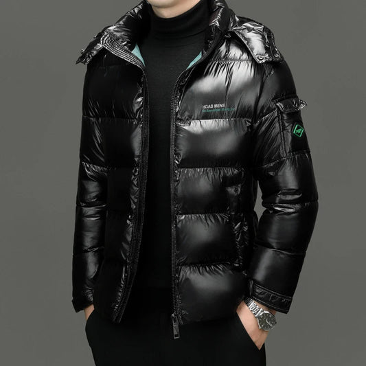 WW | Elegante Daunenjacke für Herren Mit langen Ärmeln