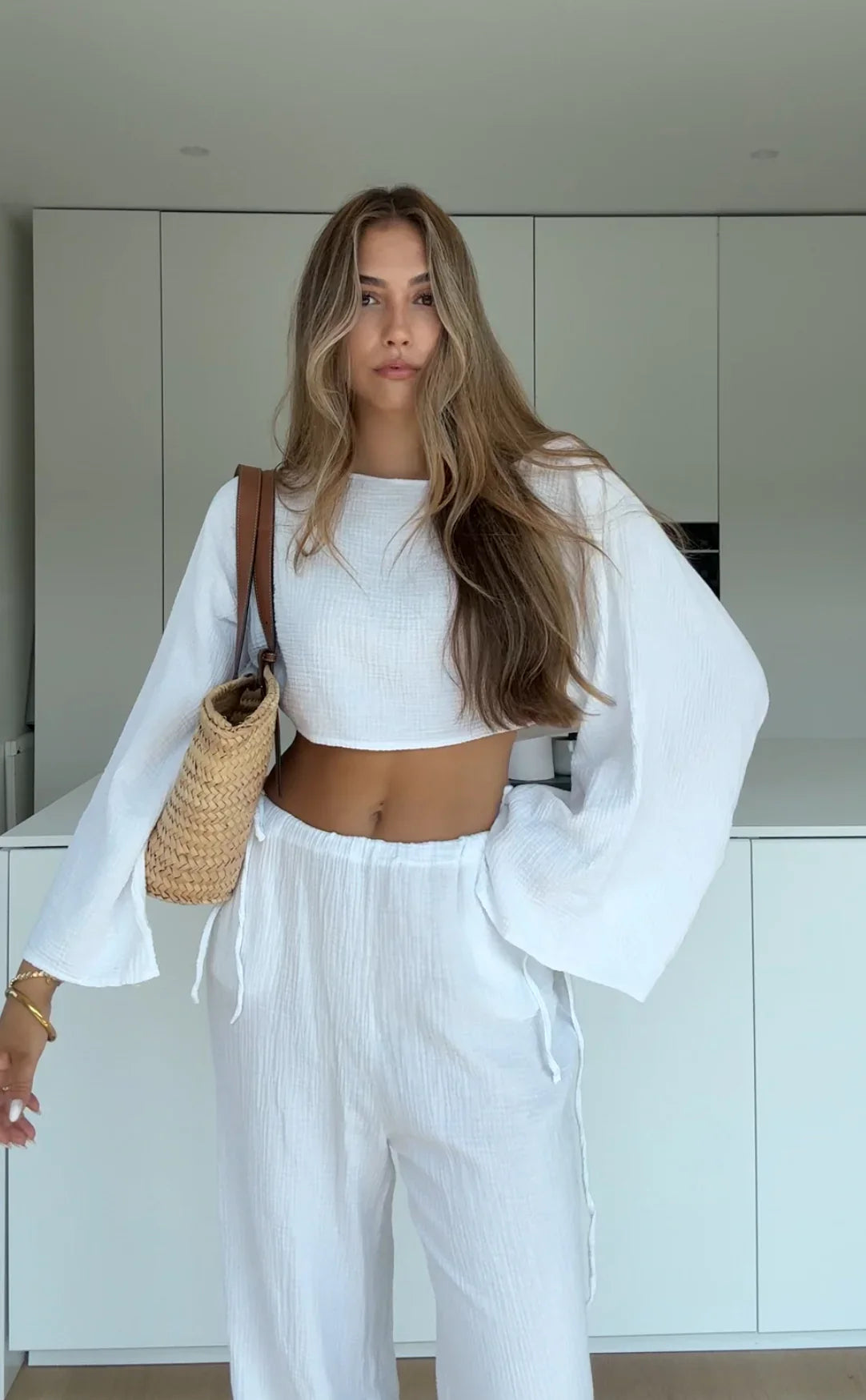 Soleil™ | Waffle Cotton Short Set
