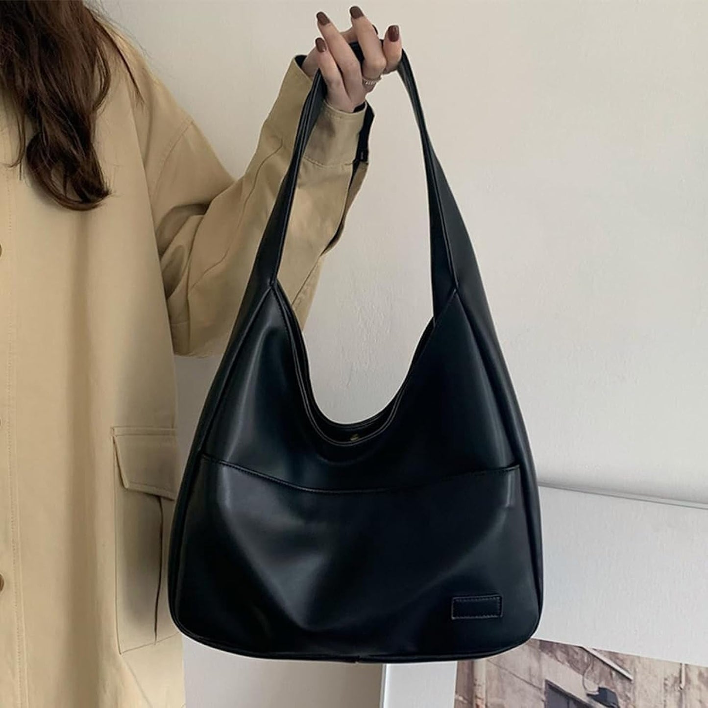 WW | ️elegante Lederschultertasche