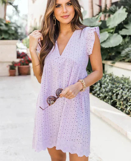 Penelope | Elegant Lace Dress with Pockets