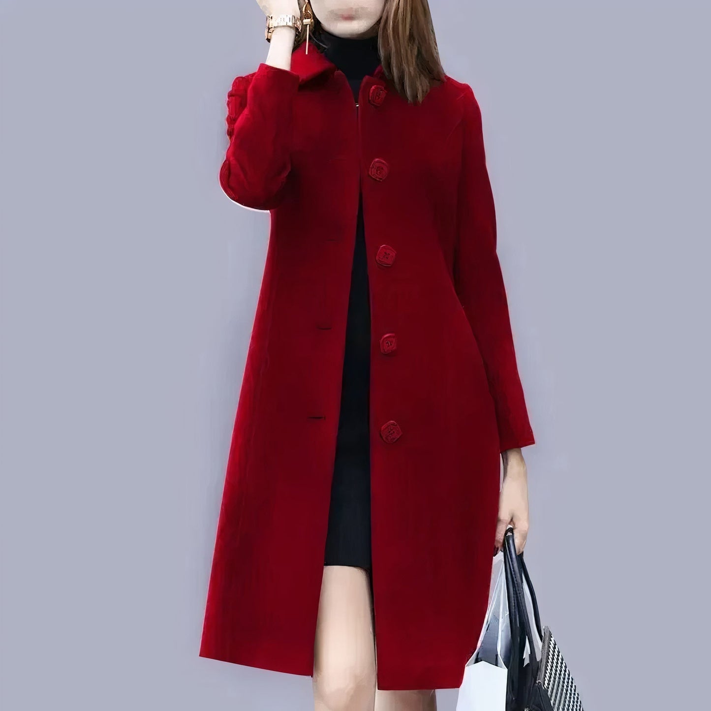 WW | Eleganter und bequemer Mantel für Damen, ideal für alle Jahreszeiten