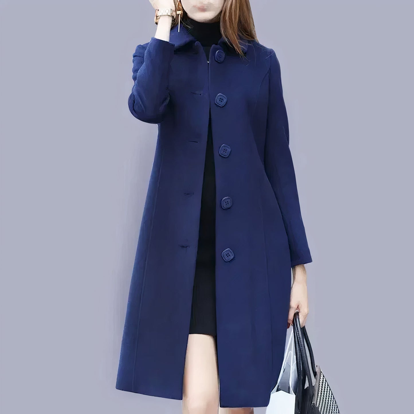 WW | Eleganter und bequemer Mantel für Damen, ideal für alle Jahreszeiten
