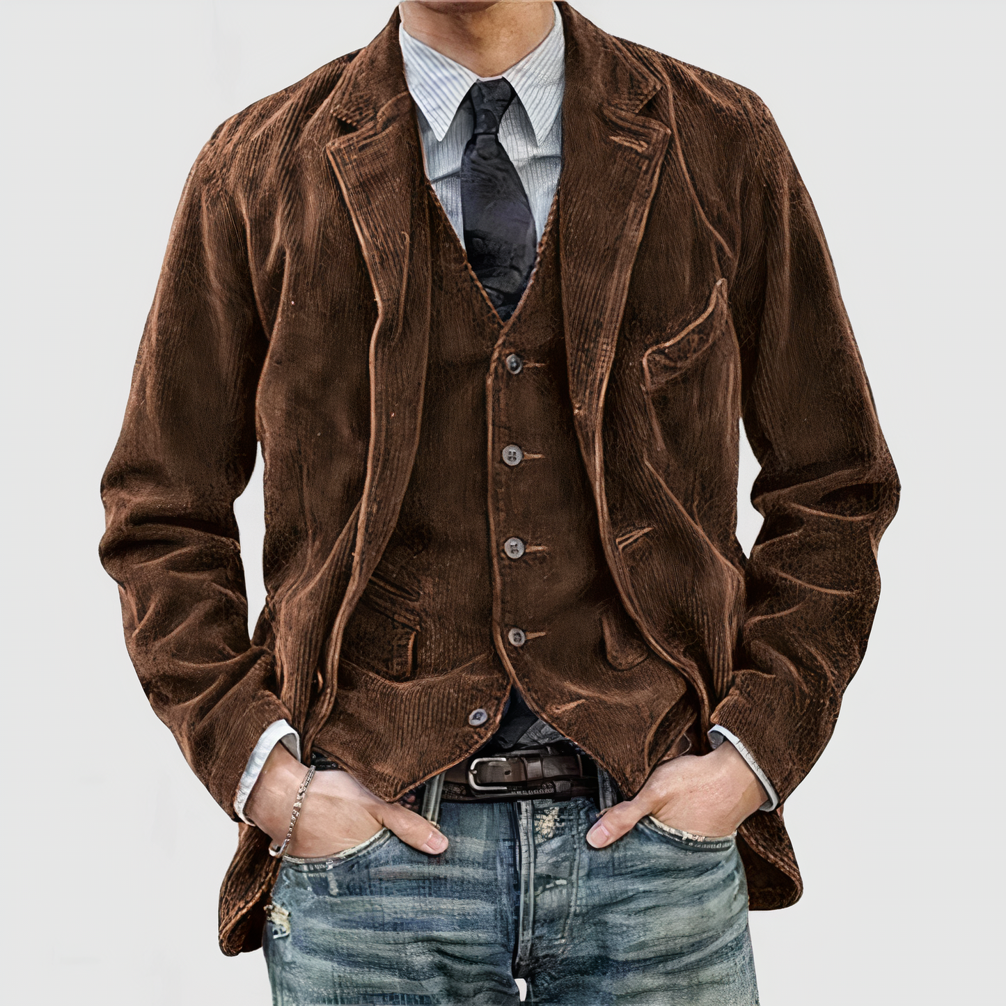 WW | Corduroy leisure jacket