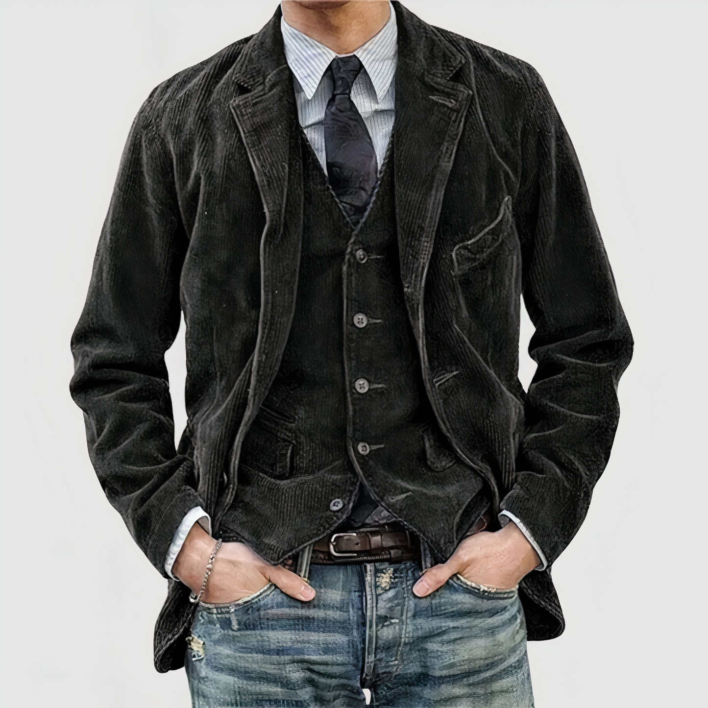 WW | Corduroy leisure jacket
