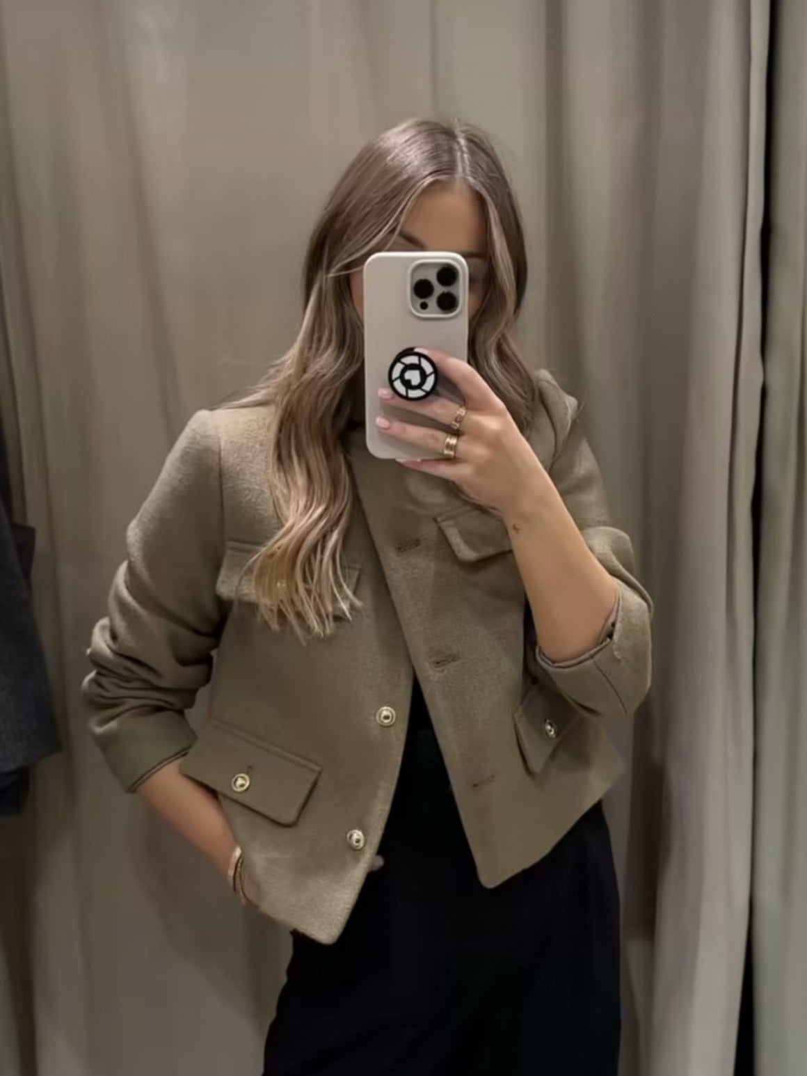 WW | Vintage Cropped Jacke