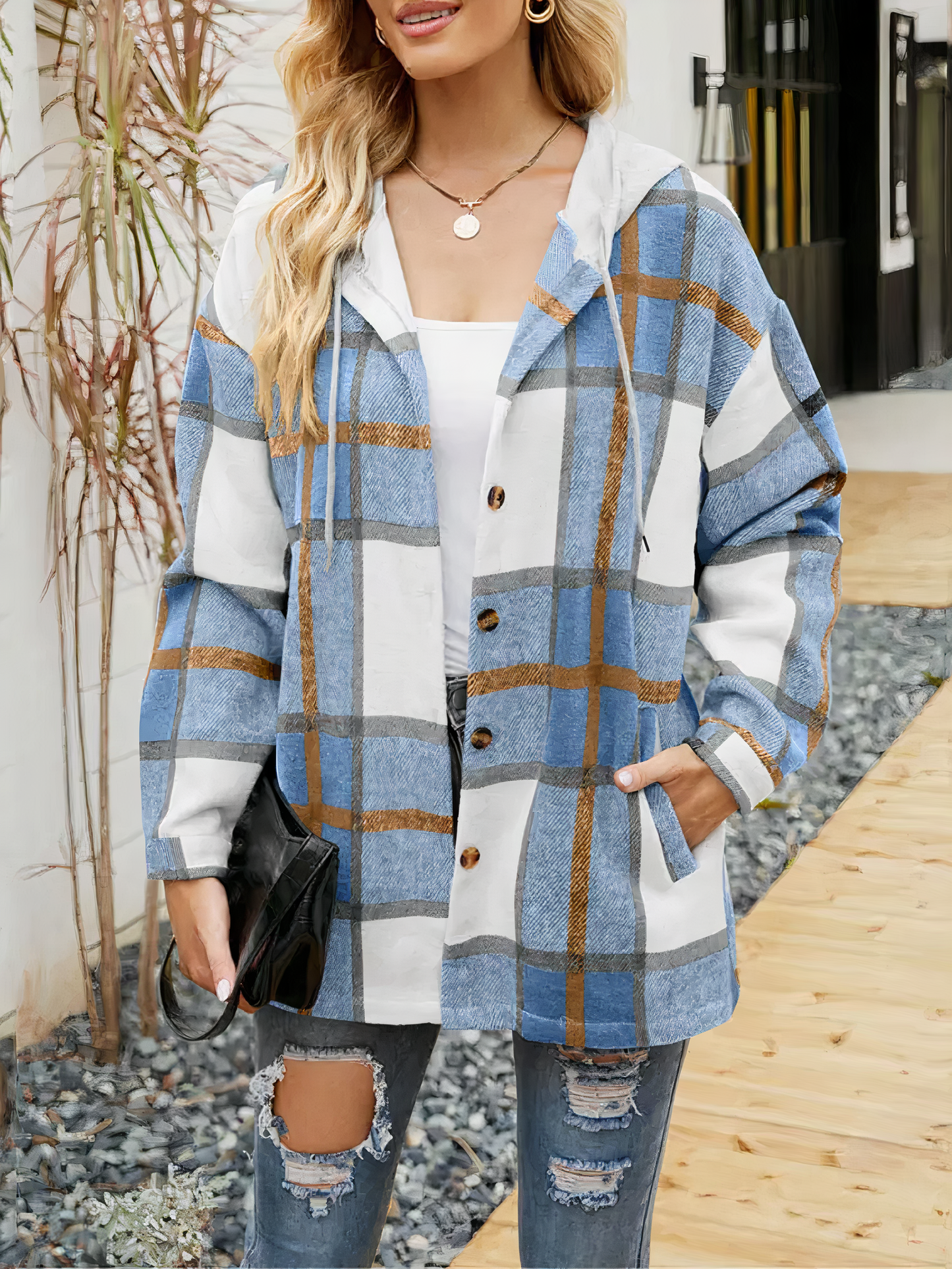 WW | Plaid Hoodie