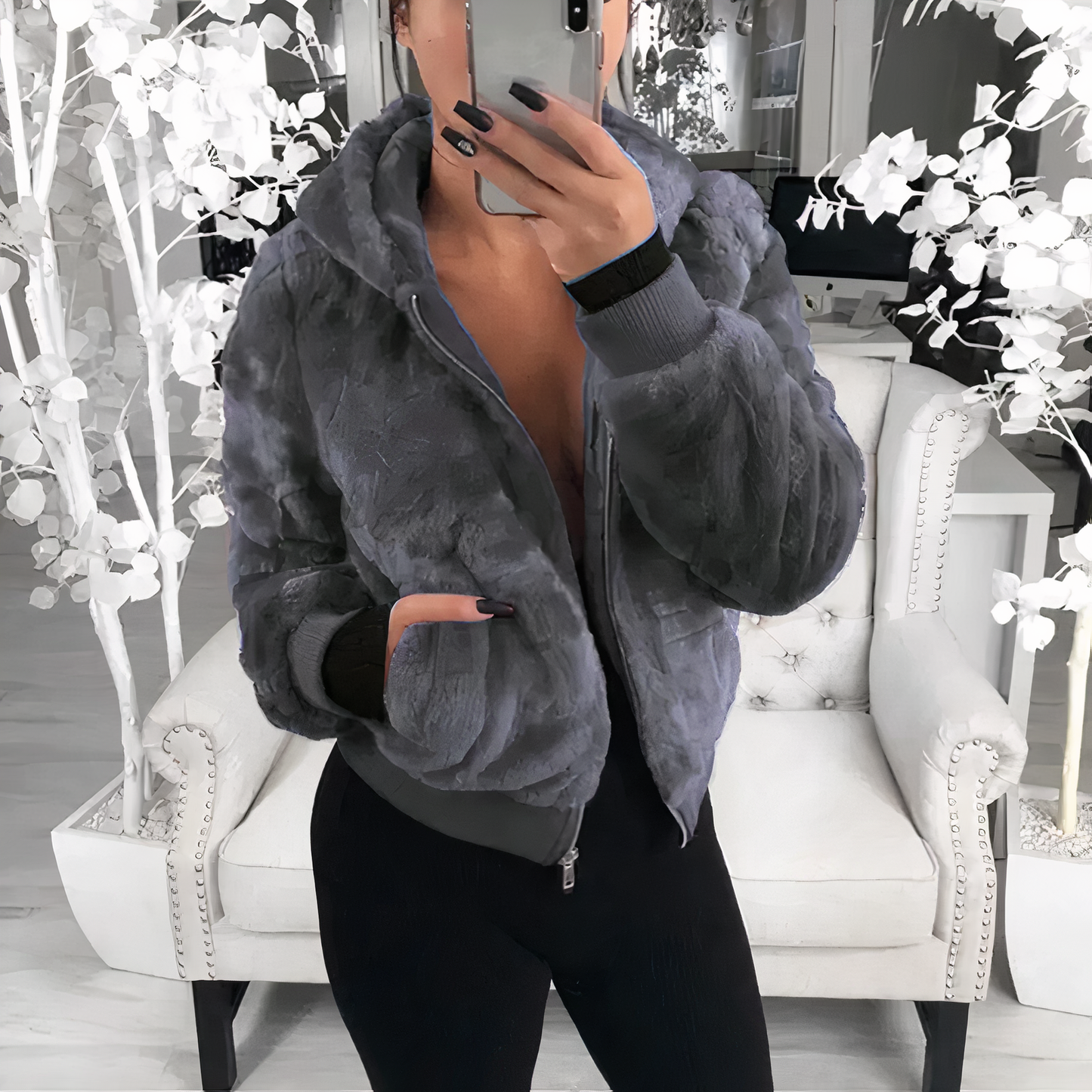 WW | Women's Quilted Jacket with Hood