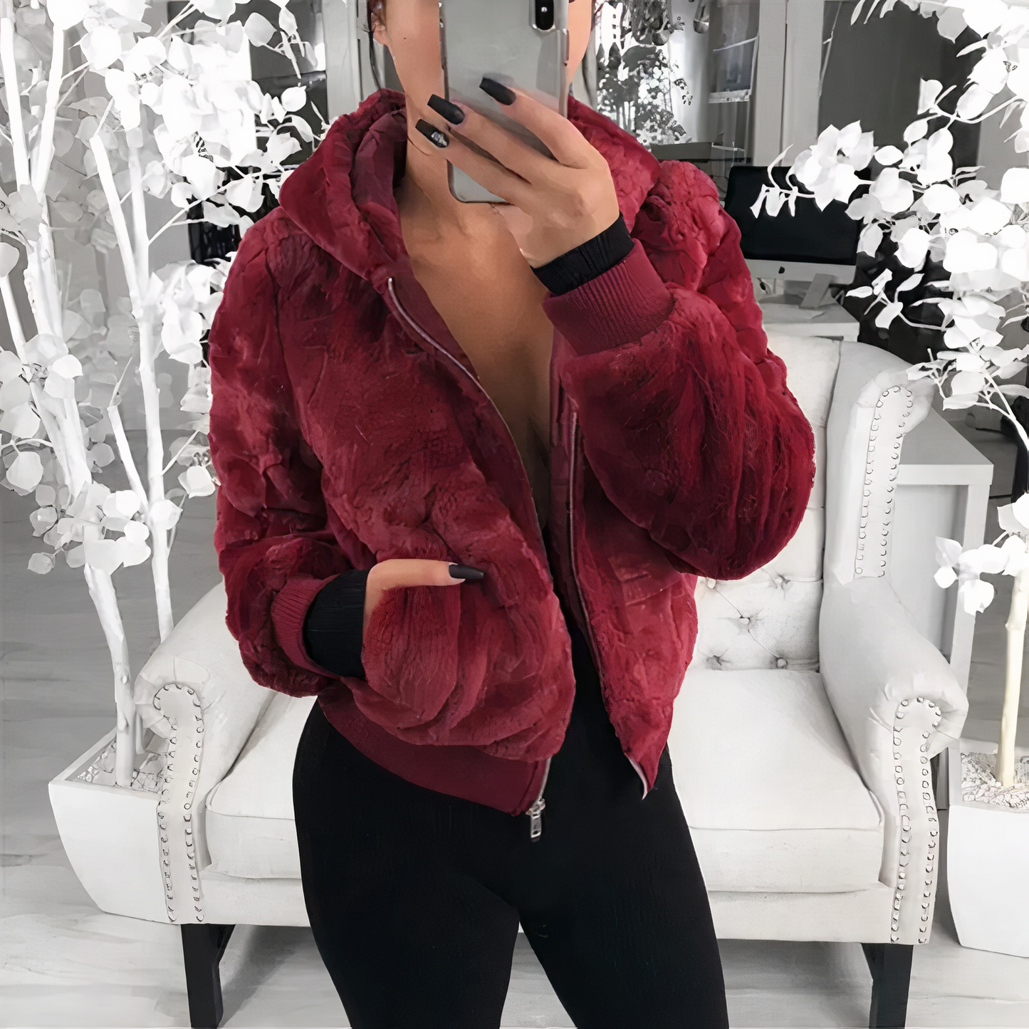 WW | Women's Quilted Jacket with Hood