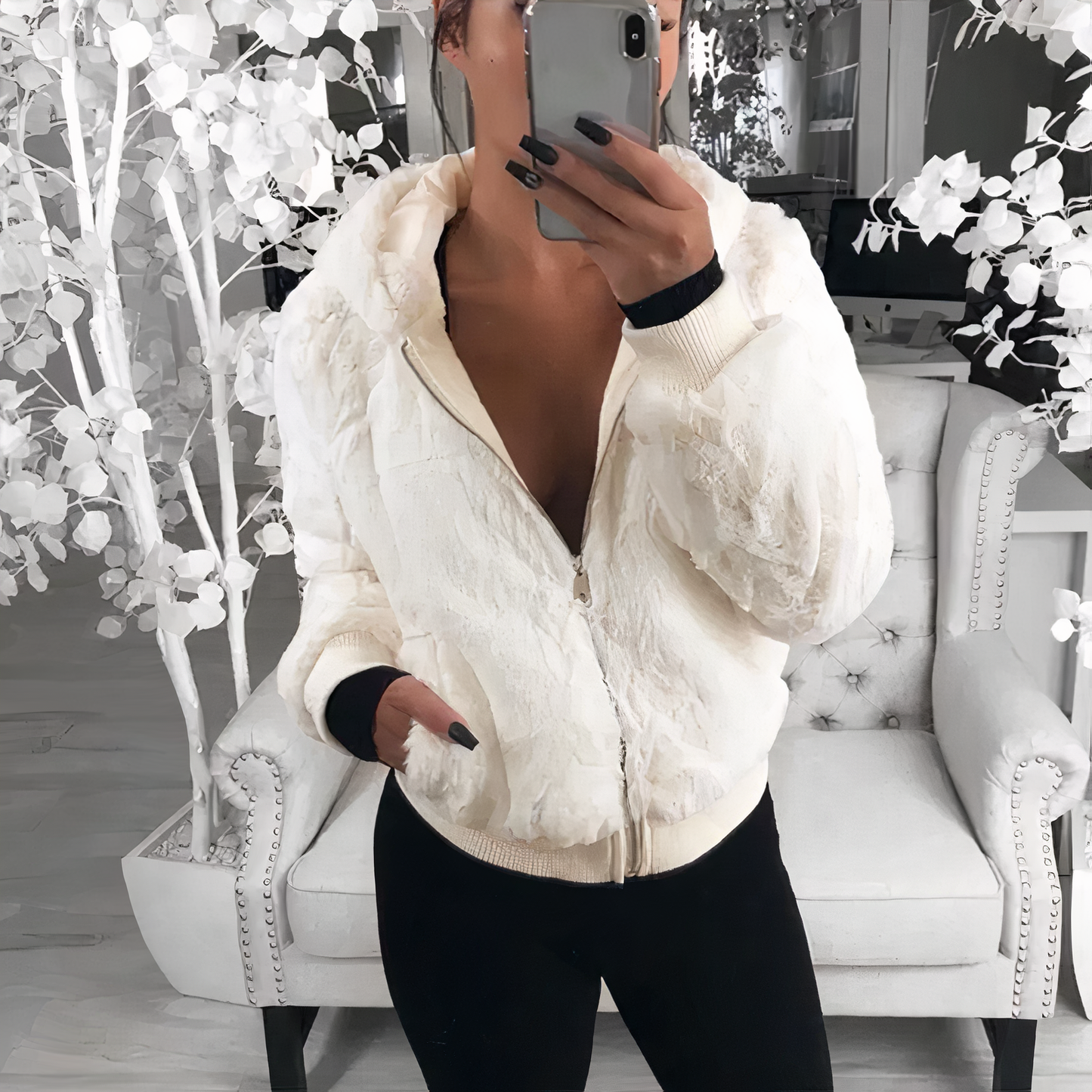 WW | Women's Quilted Jacket with Hood