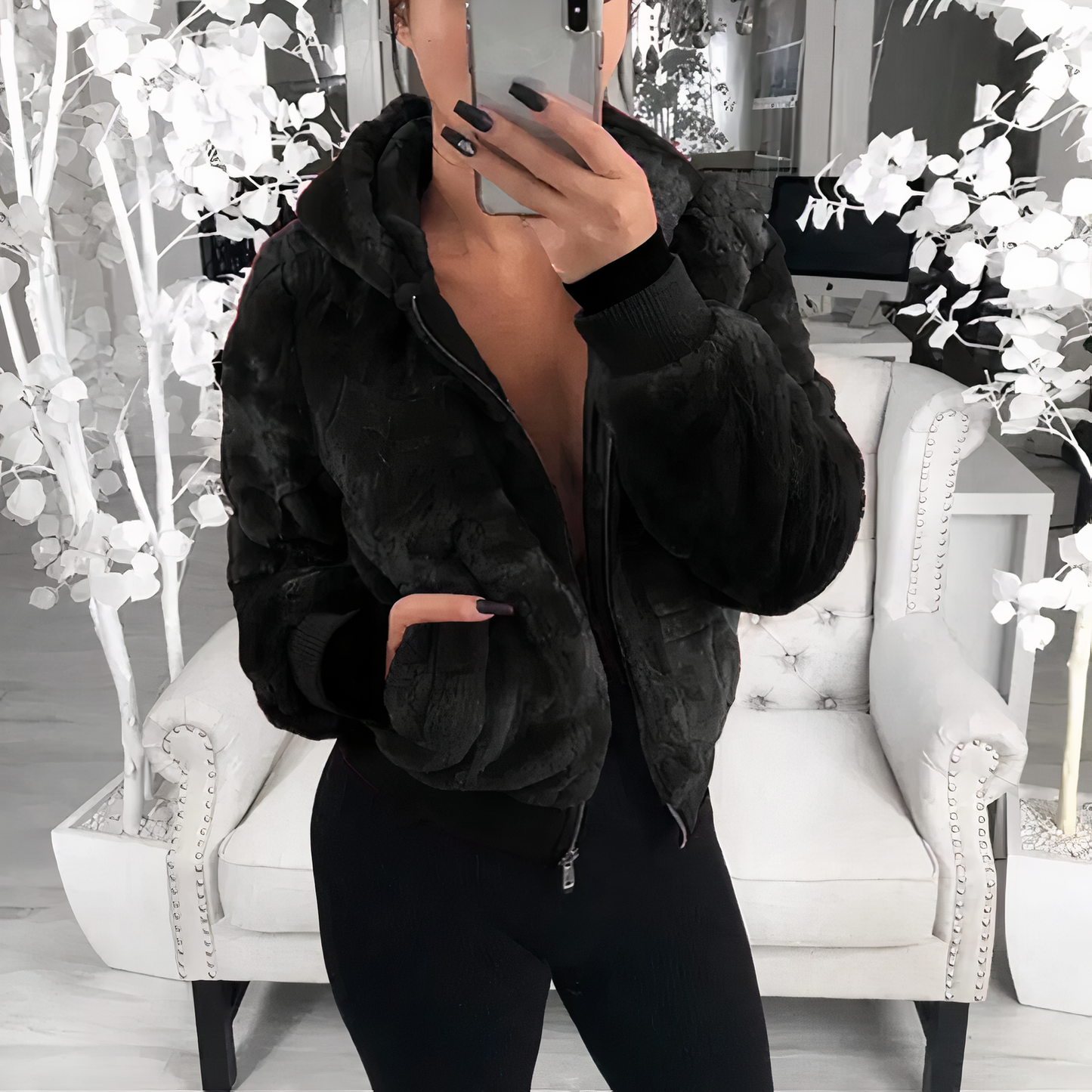WW | Women's Quilted Jacket with Hood