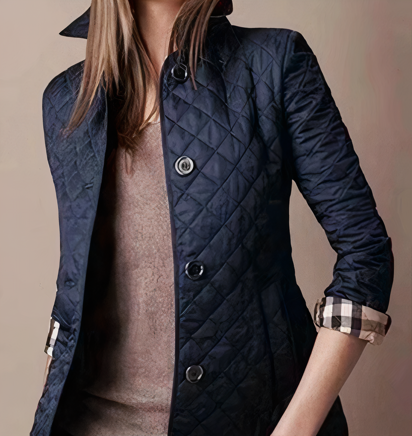 WW | Seiden-Baumwoll-Jacke für Fraue