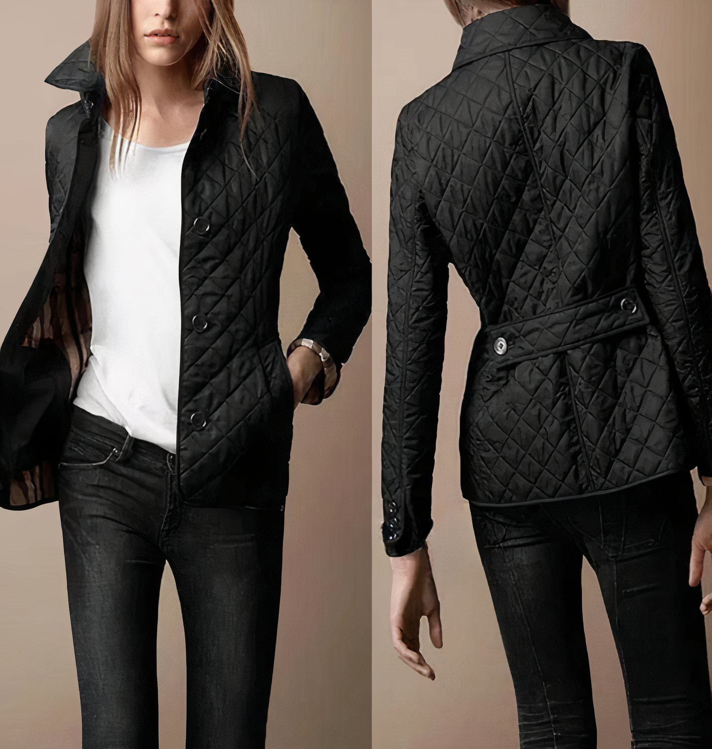 WW | Seiden- und Baumwolljacke für Frauen, elegant, schick und bequem